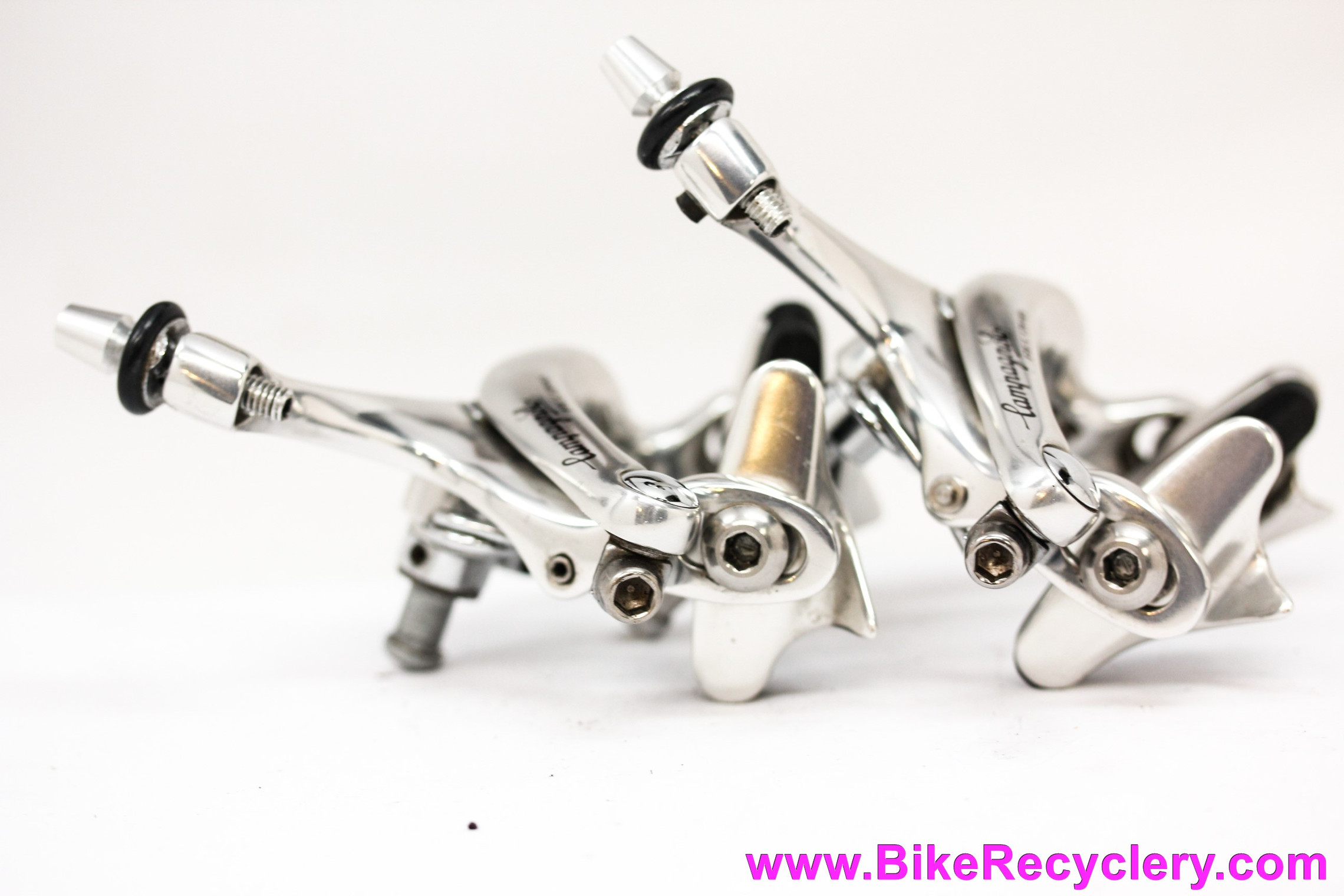 Campagnolo Record 9s Titanium Dual Pivot Brakeset: Polished