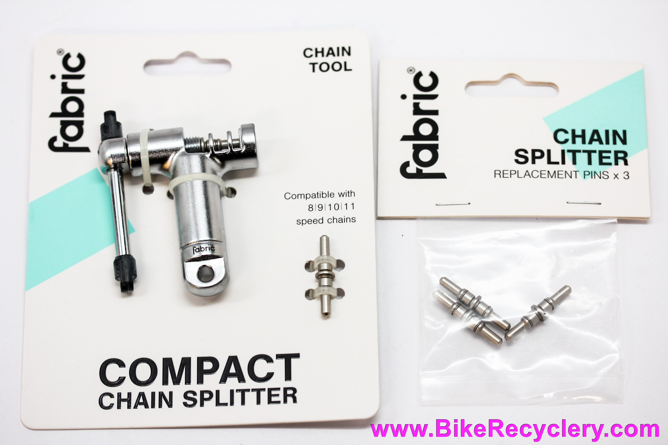 Fabric Compact Chain Splitter Tool + 3 Pack Replacement Pins: Mini ...