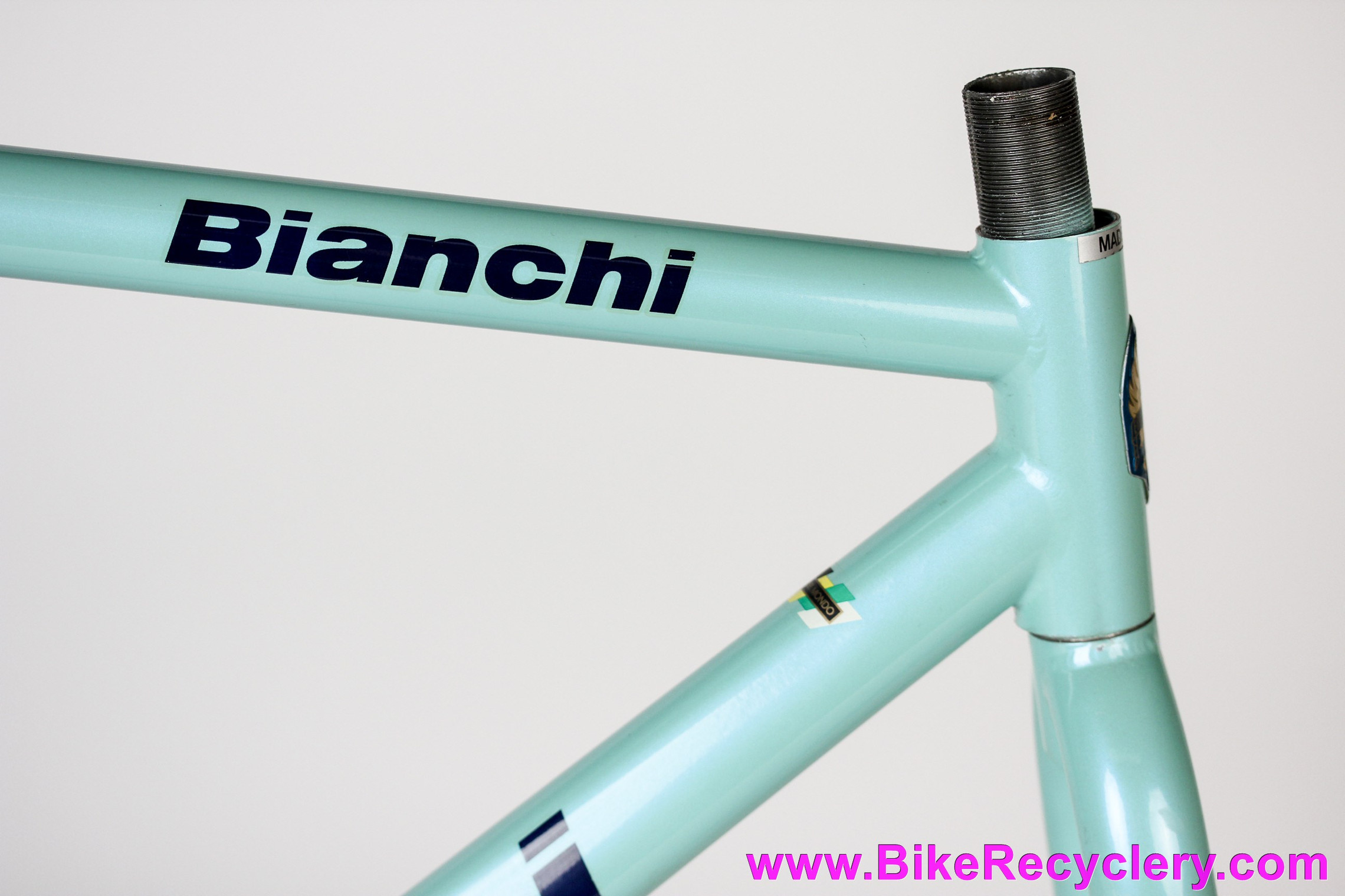 Bianchi Mega Pro Reparto Corse Pista Frame/Fork: 52cm - STEEL Deda