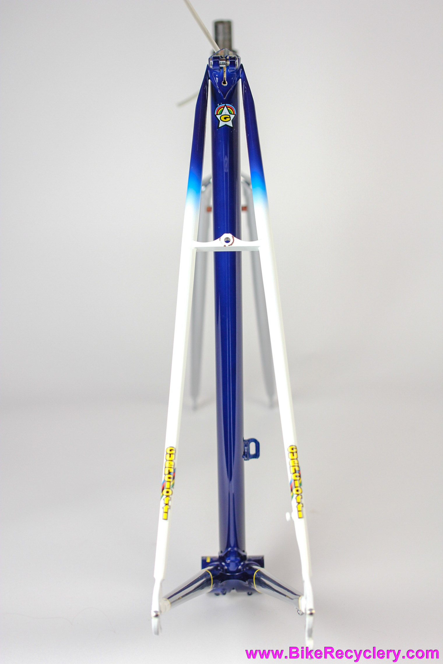 Cadre Vélo Route Guerciotti Années 80 – Taille 55 Columbus Acier – Vintage Italien