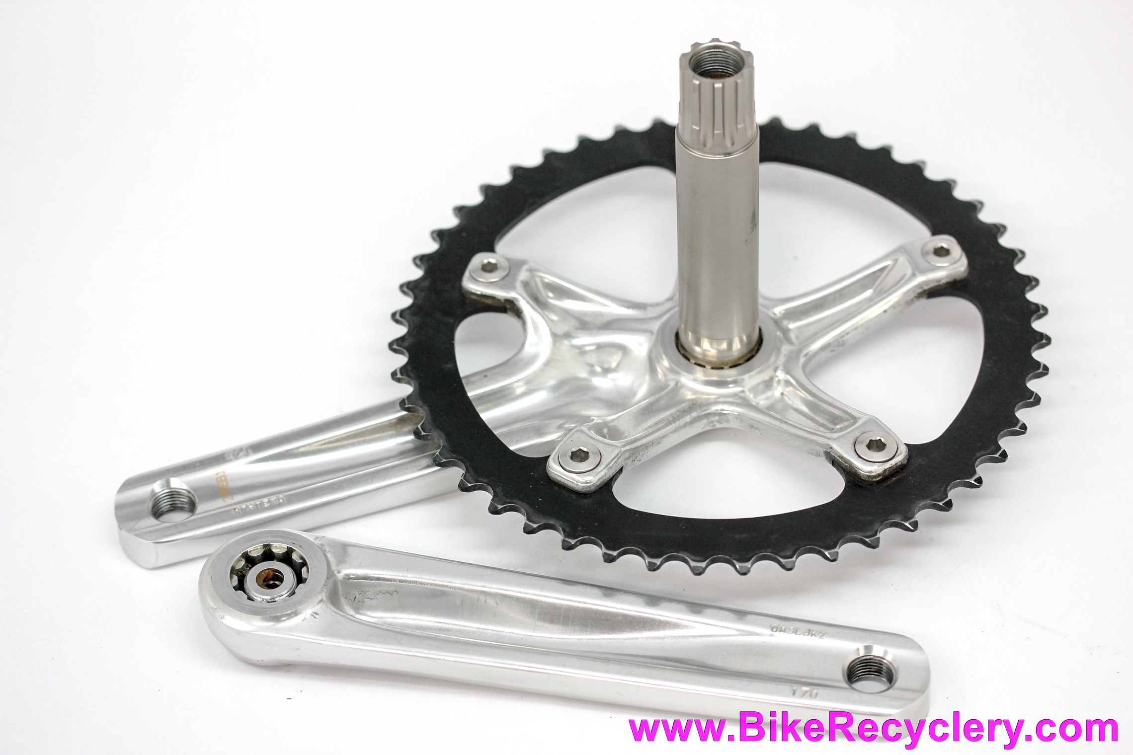 SRAM Omnium Track/Pista Crankset & GPX BB: 170mm x 48t - ITA 