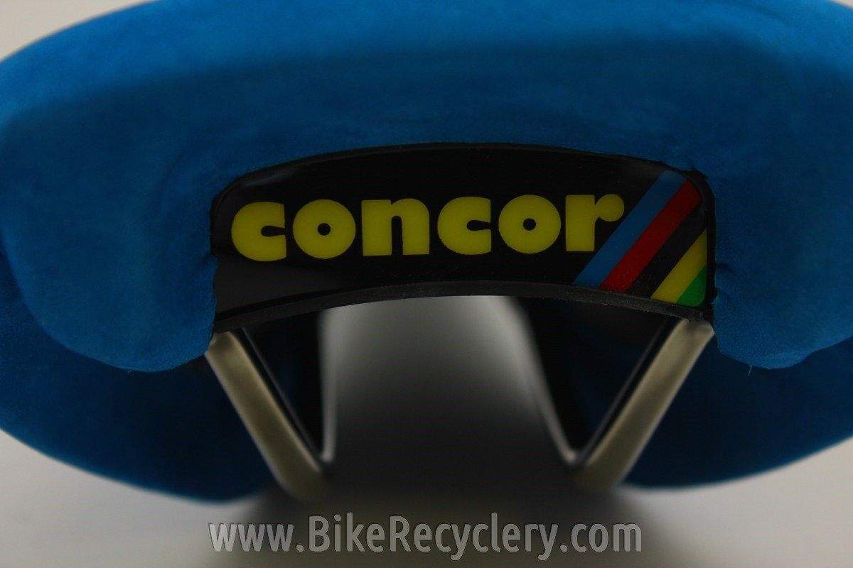 VINTAGE SAN MARCO Concor Supercorsa Celeste Saddle EUR 28,00 - FR
