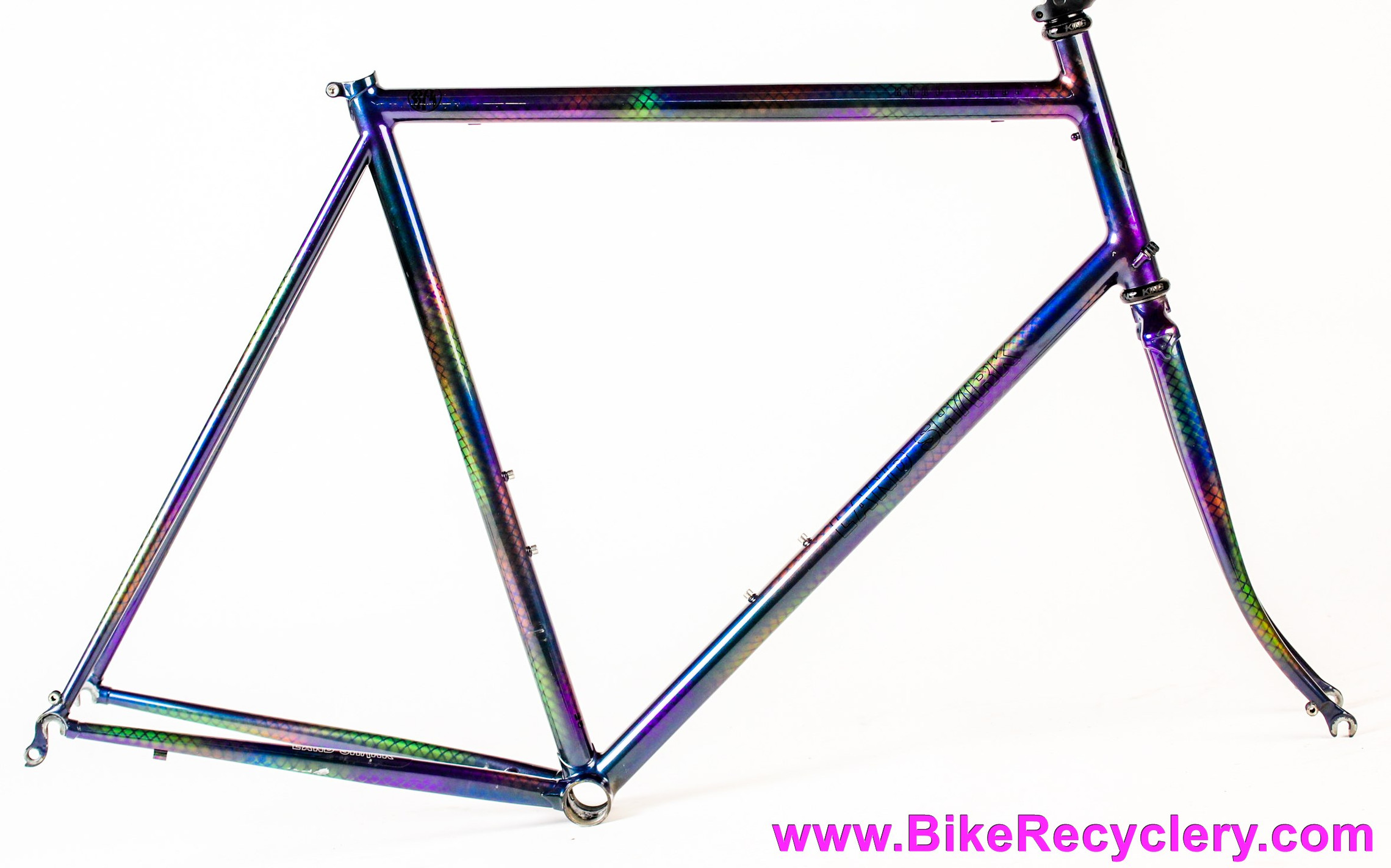 58cm Land Shark Road Shark Fillet Brazed Steel Frameset: Paint