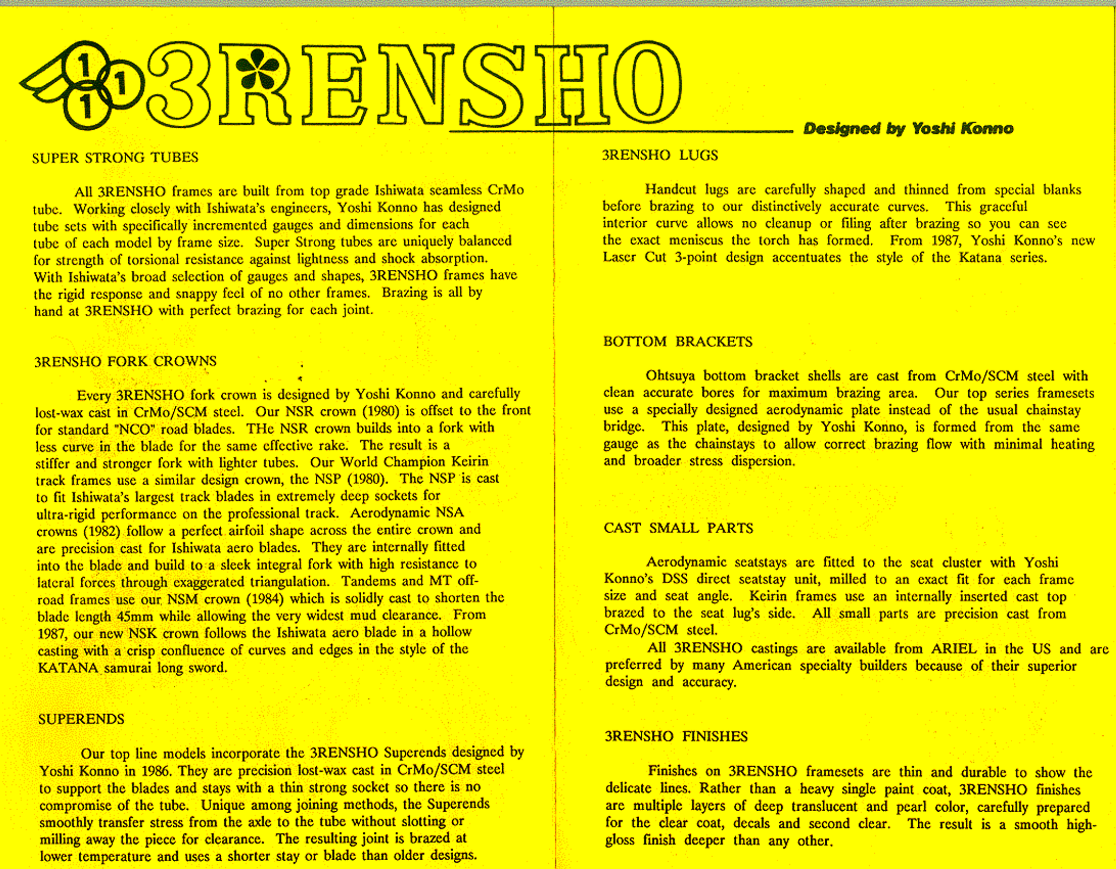 1987 3Rensho catalog scan