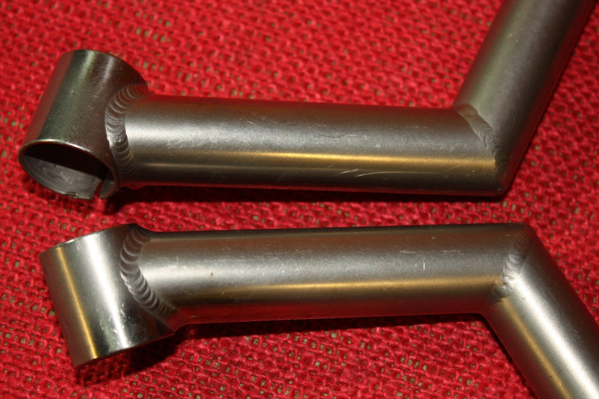 Onza Titanium Bar Ends: 14g/pair, L-bend Bike Recyclery