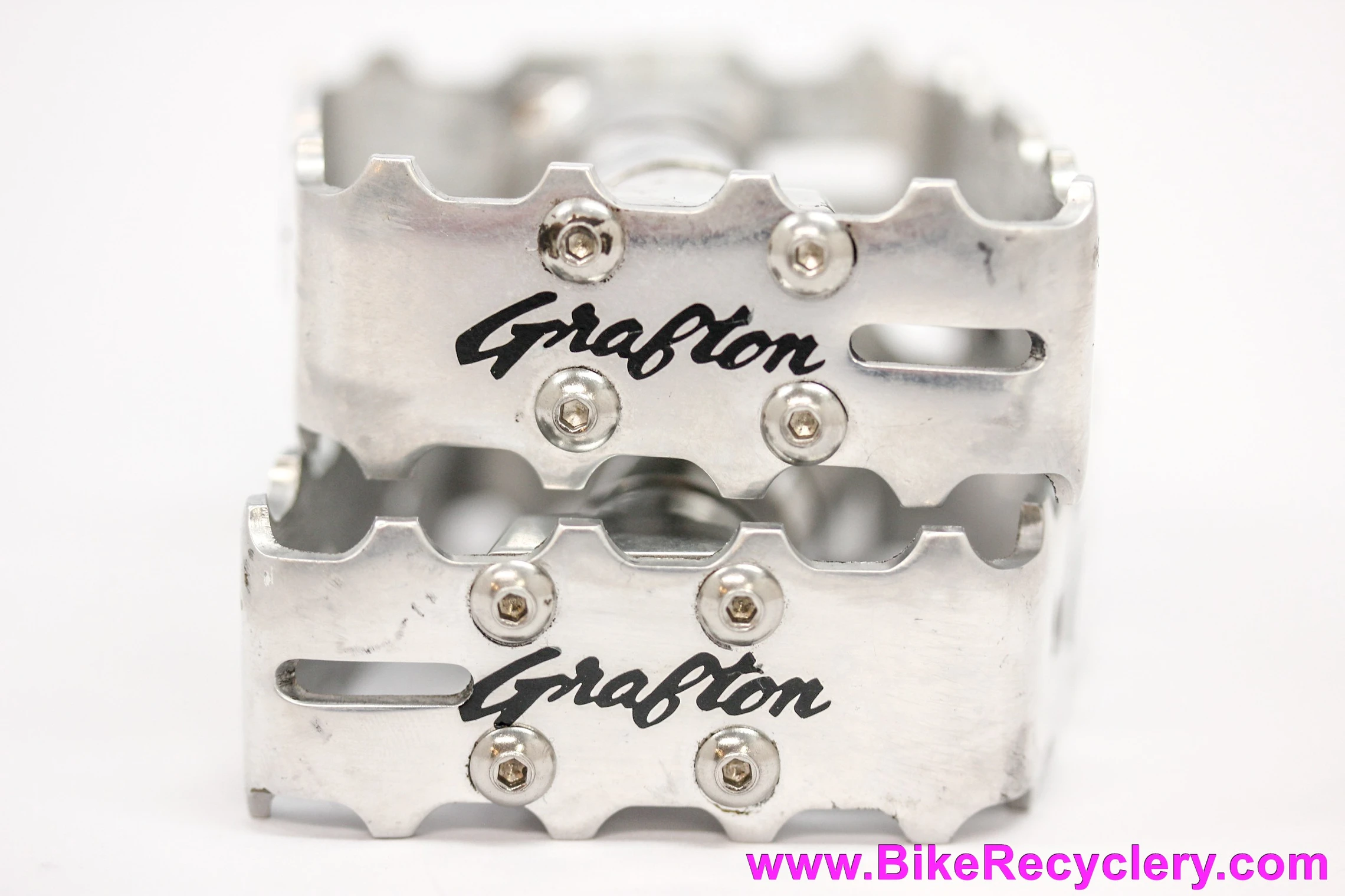 Pédalier Topline Grafton Cook Bros Vintage - Aluminium Argenté - Occasion Bon état