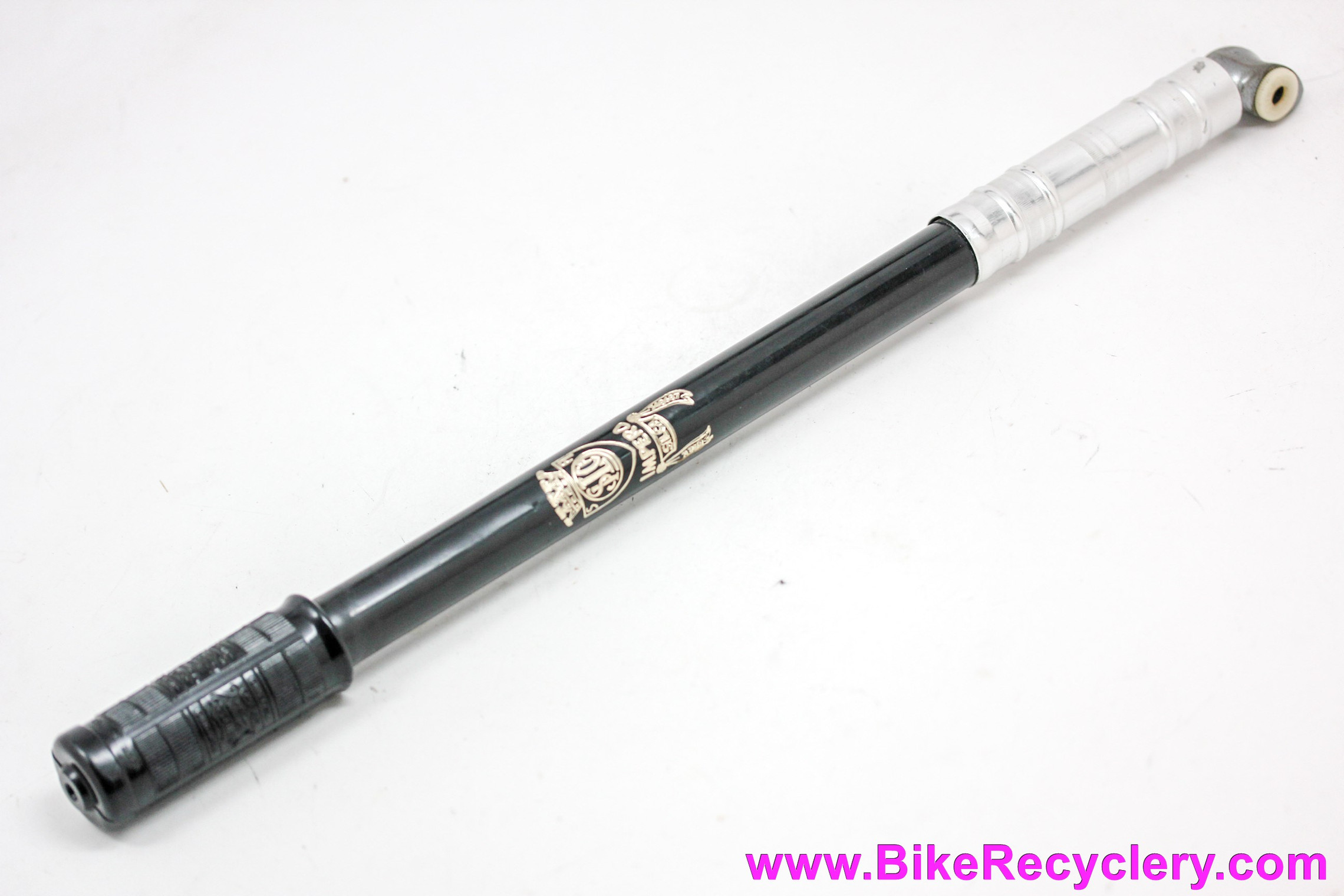 Silca Impero Frame Pump: 1st Gen Flat Top - 1960's - Black - 46cm