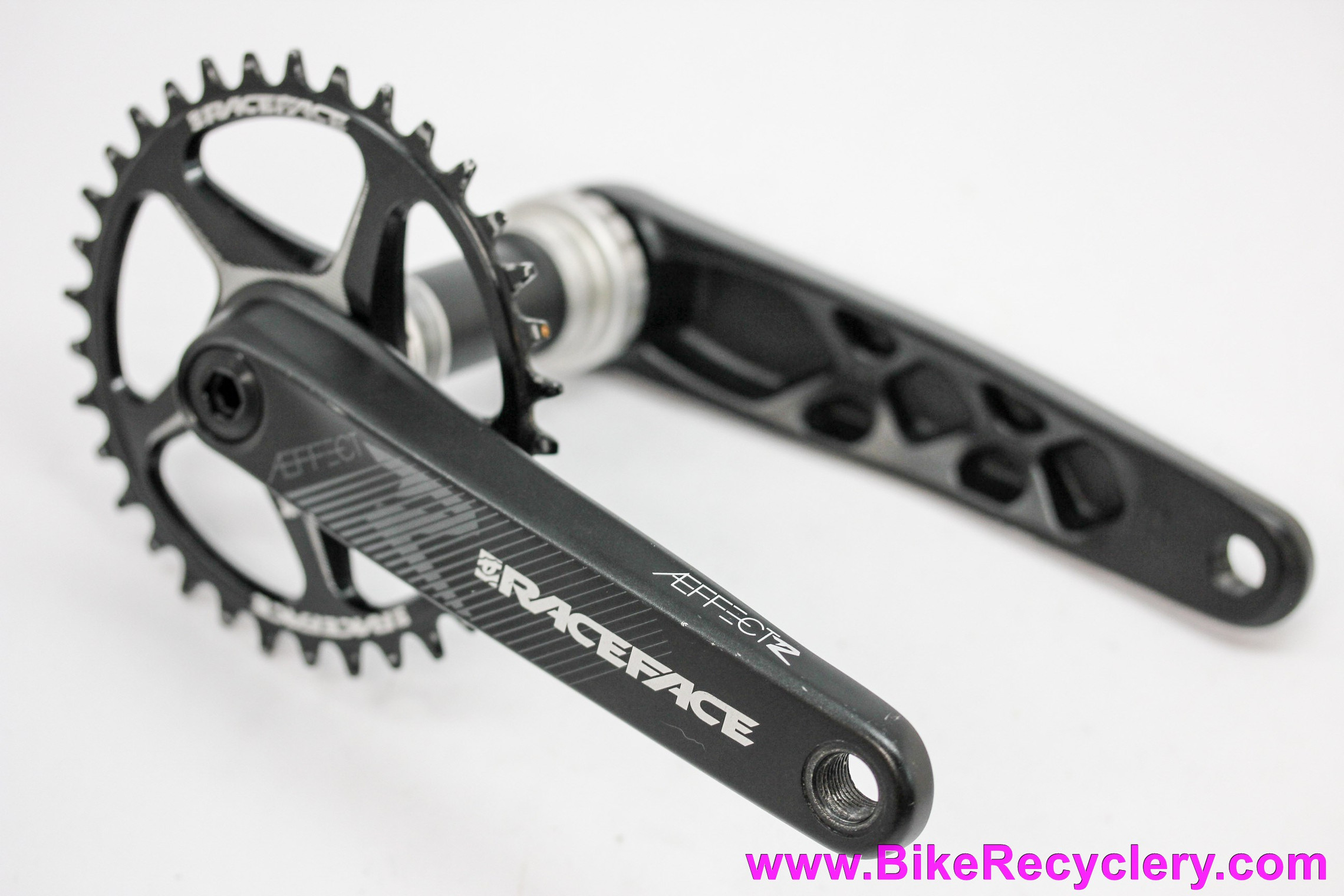Race Face Aeffect R Cinch Crankset: 175mm x 34t - 1x11 - Black