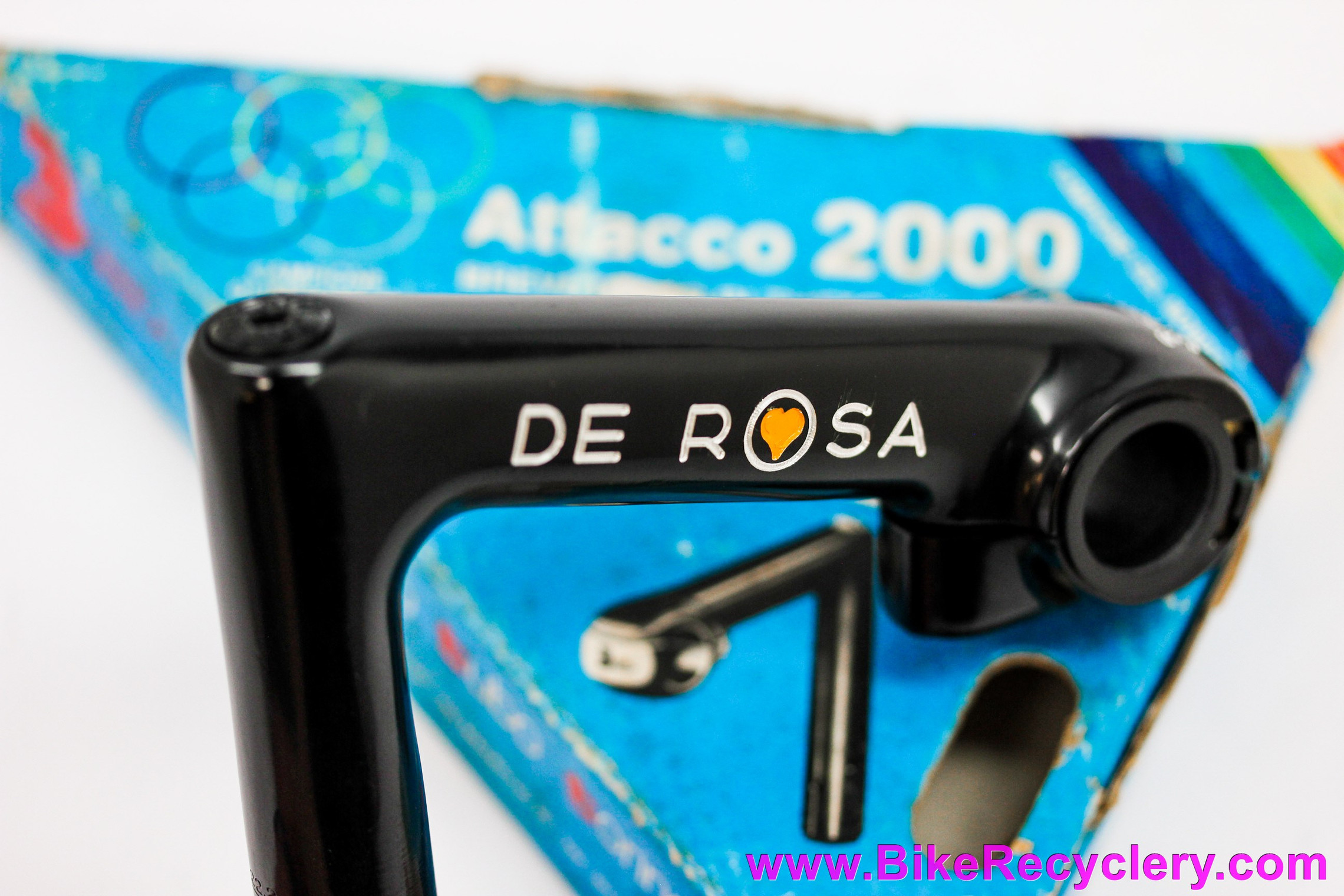 激レア 新品 デローザ ロゴ入り クイルステム DE ROSA