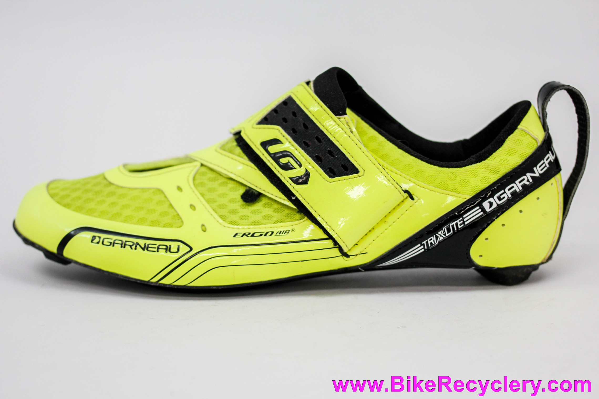 Louis Garneau Mens L.A. 84 Cycling Shoes (Bright Yellow)