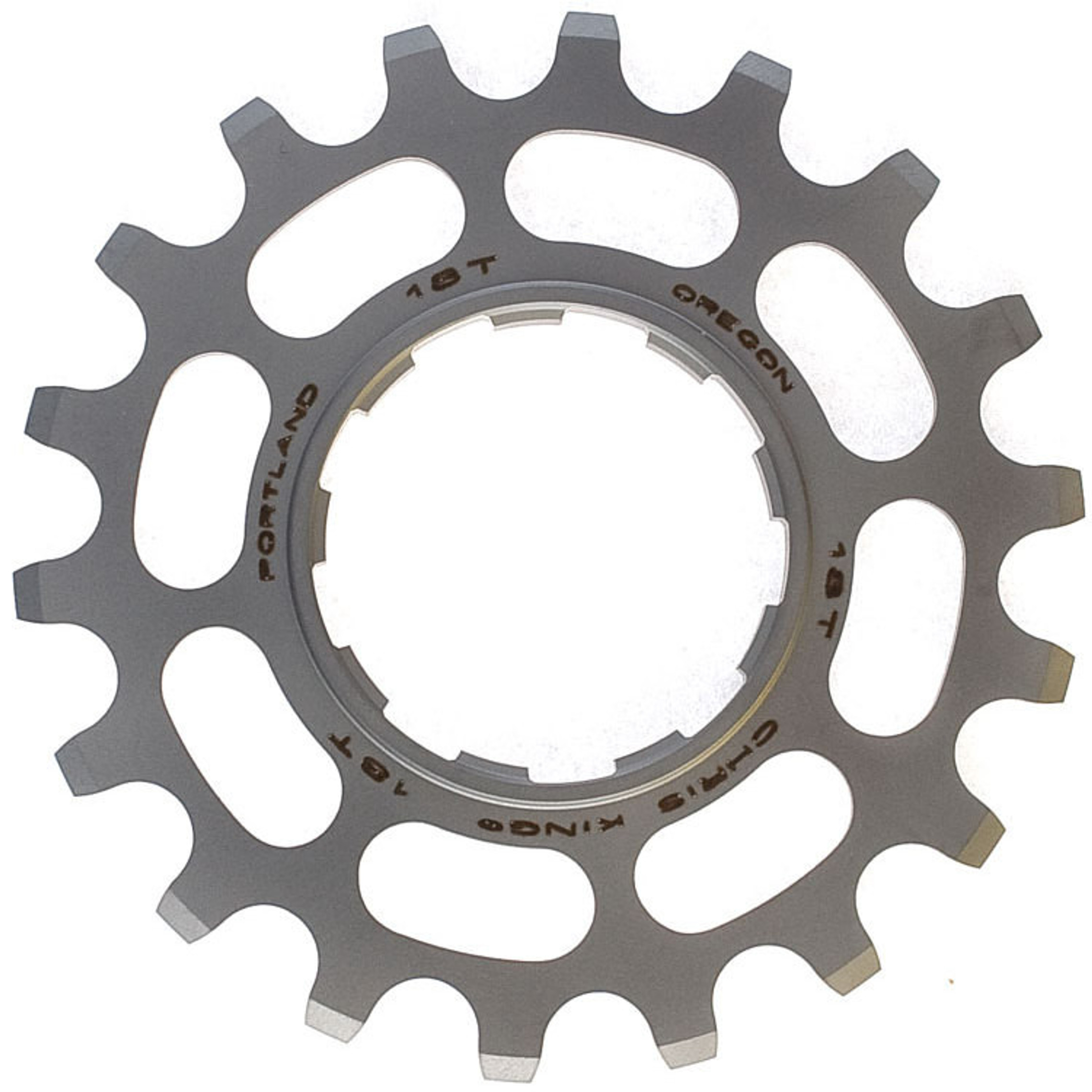 Chris King Stainless Steel Cog: Singlespeed 18t NEW