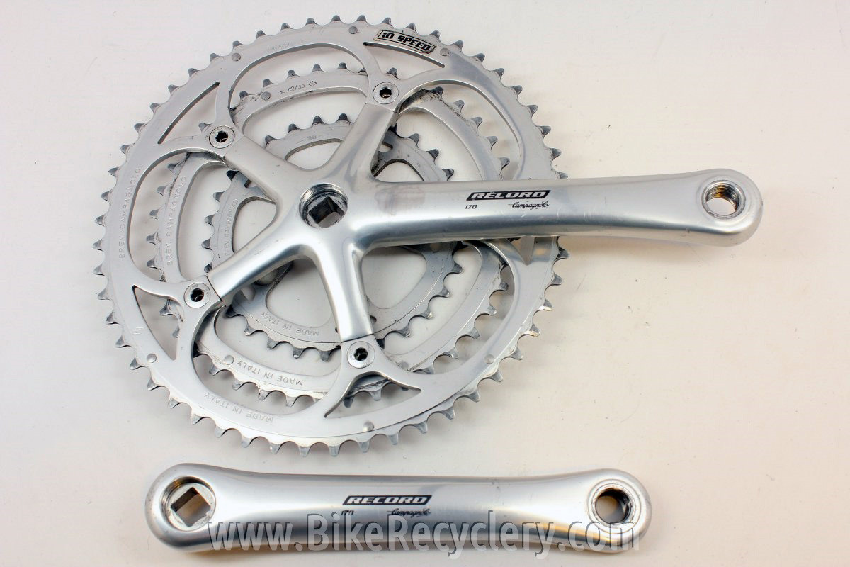 Campagnolo Record Triple Crankset 170mm, 53/42/30t, 10 Speed Bike