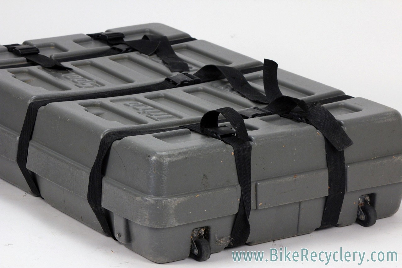 Trico Iron Case Bicycle Travel Hard Box Includes Foam Padding Bike