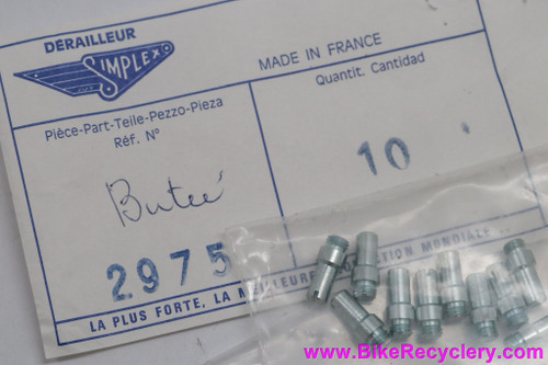 NOS Simplex #2975 Derailleur Cage Stop Pin: 10 Pack - Prestige / SX / LJ / ETC (Pack of 10 Pins))