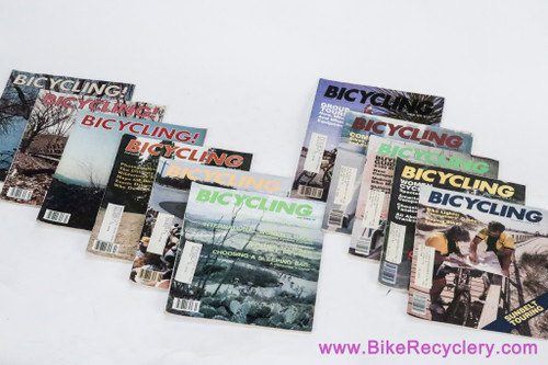 1978 Bicycling Magazine: 11 Issue Set (Missing May)