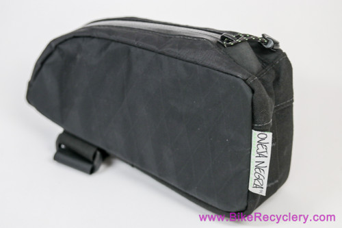 Oveja Negra Snack Pack Top Tube Bag: XL - Black (NEW, Slightest Shop Dirt)
