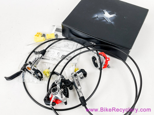 Shimano XTR Trail BR-M985 Disc Brakeset: 160/180mm Rotors, Long