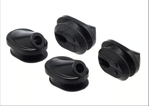 Shimano SM-GM01 Di2 E-Tube Frame Grommets: 6mm Round (4-Pack, NEW)