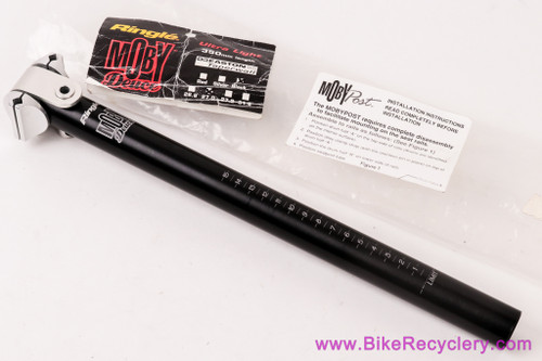 NOS Ringle Moby Deuce Seatpost: 28.6mm x 360mm - Silver Anodized