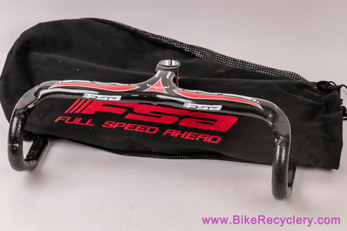 FSA Carbon Plasma Integrated Stem / Handlebar:  420mm X 100mm (New Take Off)