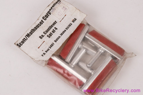 NIB/NOS Scott Mathauser Big Block Cantilever Brake Pads: Rollercam & U-Brake (Set of 4)