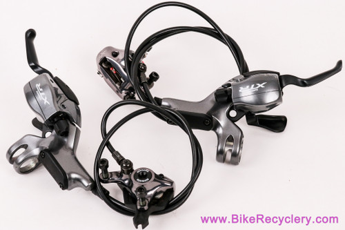 Shimano XTR ST-M965 Dual Control 9 Speed Shifter / Hydraulic Disc Brake Set (Near Mint+ Low Miles)