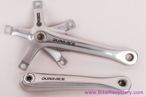Shimano Dura Ace FC-7700 9 Speed Crank Arms: FC-7700 - 172.5mm - Self Extracting Bolts (LOW MILES Near Mint+)