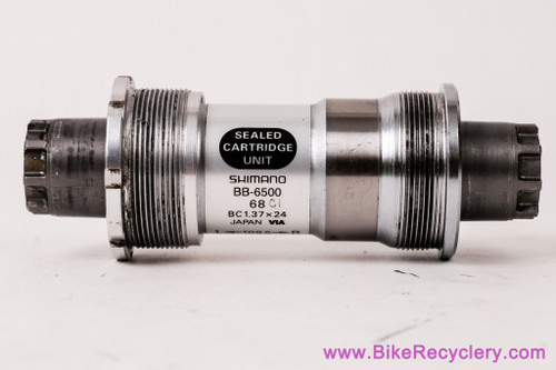 Shimano Ultegra BB-6500 Bottom Bracket: 109.5mm x 68mm - Octalink V1 (Near Mint)