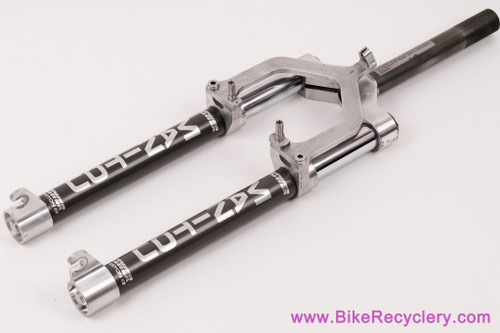 Manitou One Suspension Fork (M1):  1 1/8" Threaded - FRESH REBUILD (Near Mint)