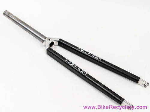 1" Ventana Road Fork: Carbon / Alloy Crown & Dropouts - Threadless (LOW Miles Near Mint++)