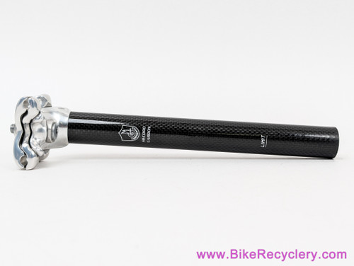 Campagnolo Record Carbon Seatpost: 27.2mm x 350mm - Black (top