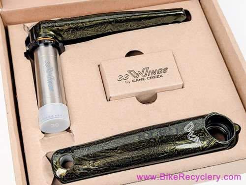 Cane Creek eeWings Aurora Crankset: 165mm x 30mm - Hand Painted Limited Edition (NEW)