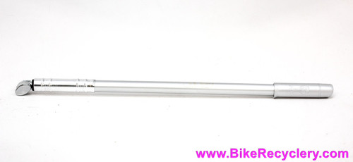 NOS Silca Impero Frame Pump: XL Size! Silver / Metallic Gold - Silca Head - Fits ~60cm to 65cm or cut to fit