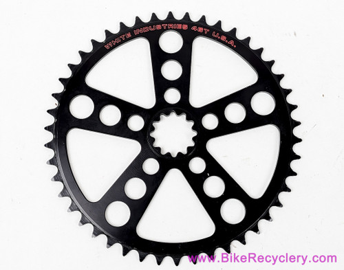 White Industries VBC Square Taper Road Crank: 165mm x 52/38t (Near