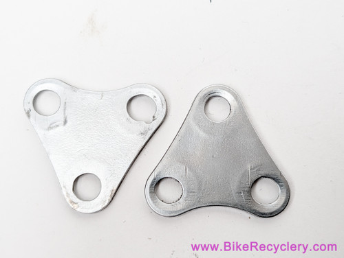 Shimano 105 PD-1050 Aero Pedal Toe Clip Mounting Plate (Pair, Used)