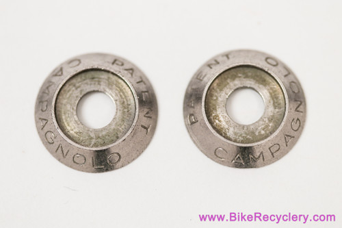 NOS Campagnolo Nuovo/Super Record Downtube Shifter Cover Plates: #603 / #10190/03 - Later Version (Sold in Pairs)
