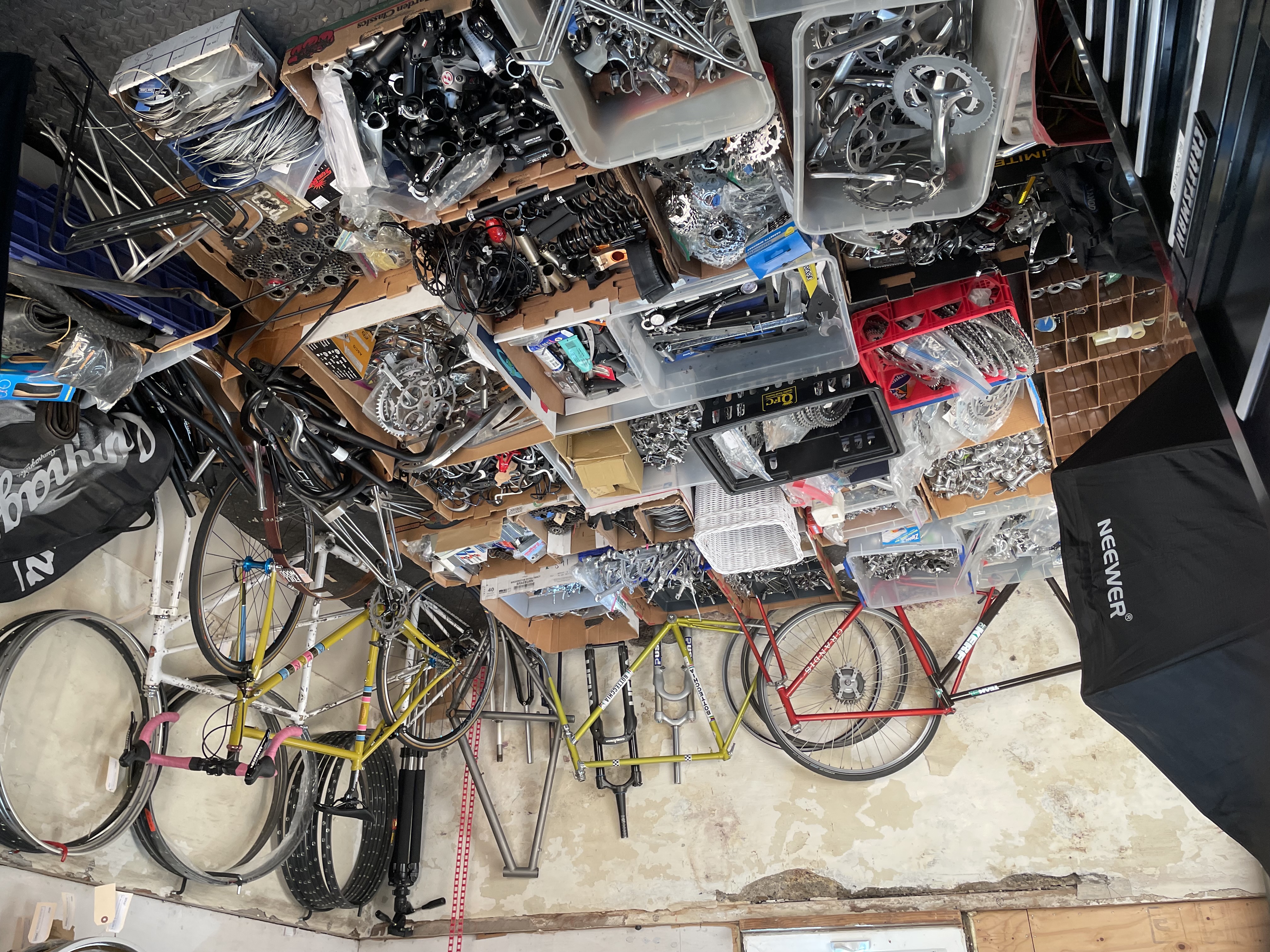 BIKE Yard Sale 5/11! Campy - Ahearne Cycles - Dekerf Team SL - XTR - SRAM - Suntour - Mafac - Tools - 1920s-2020s