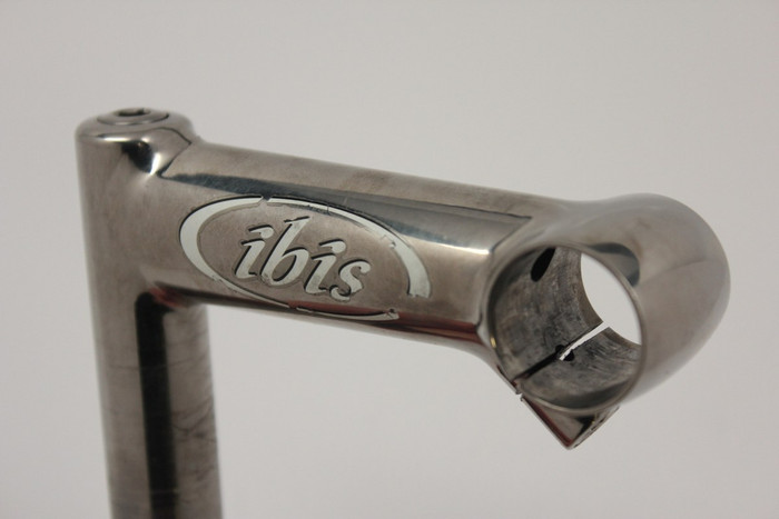 Ibis Titanium Quill Stem: 95mm x 26.0, Zero Degree, Polished