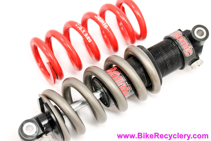 Romic D Twin Tube Rear Shock: x Titanium Steel Springs