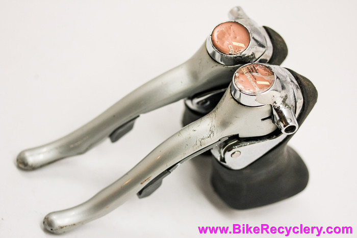 Combo Levier Vitesses Et Frein Shimano Dura Ace Vintage 2x8 Vitesses Avec Capots
