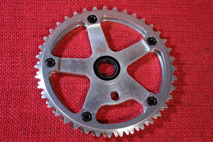 パーツ Phil Wood SEALED CRANKBEARING 130mm Phil Wood BMX Spider: 130mm, 40/39t Chainrings 1/8
