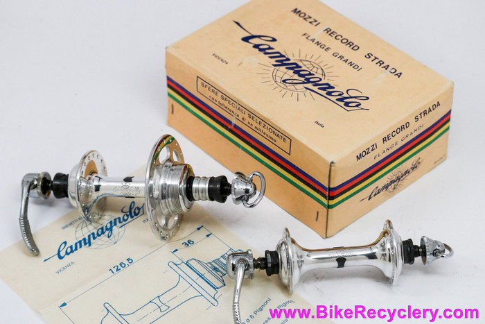 NIB/NOS Campagnolo Nuovo Record Strada HiLo Rear Hub + Low Flange