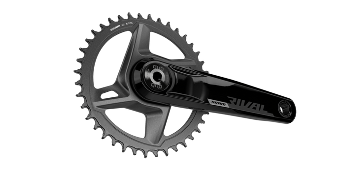 SRAM RIVAL1 D1 DUB WIDE 170 クランクセット　40t SRAM Rival 1 AXS Dub Wide Crankset: 170mm x 40t (NEW) - Bike
