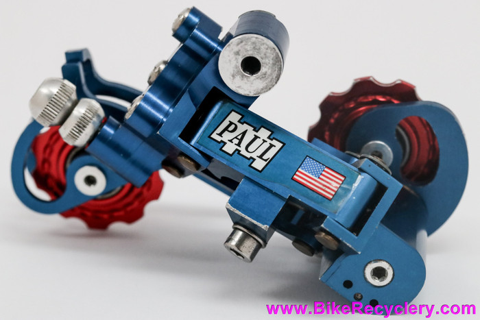 Paul Components Powerglide Rear Derailleur: Mid - 2nd Gen - Blue +