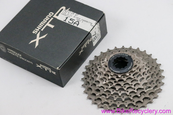 新品未使用】シマノ XTR CS-M950 TYPE-ak 8s 11-30T Shimano XTR Cs-m950 8 Speed 12x32 Cassette Vintage for sale