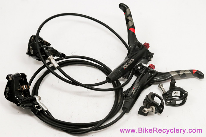 Avid / SRAM XX World Cup Hydraulic Disc Brakeset: Carbon Levers