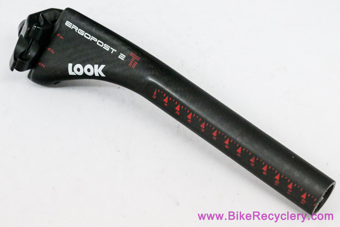 NOS Look Ergopost 2 Ti Carbon Seatpost: 27.0 - Black (take