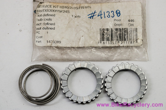 DT Swiss 18 Step Star Ratchet + Spring Kit: HWTXXX00NSK24S (190