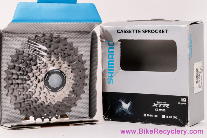 Shimano XTR CS-M980 10 Speed Cassette: 11-34t (NEW) - Bike