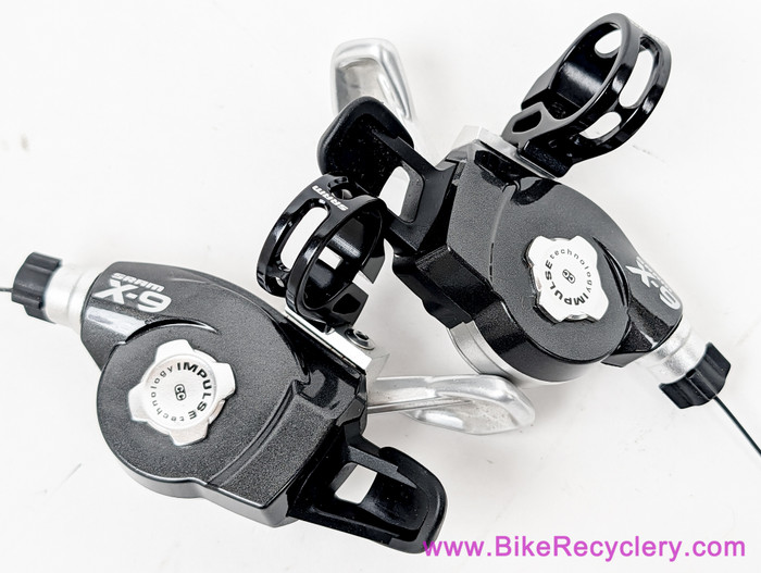 NOS SRAM X-9 3x9 Speed Trigger Shifters: Front/Rear (Take-Off